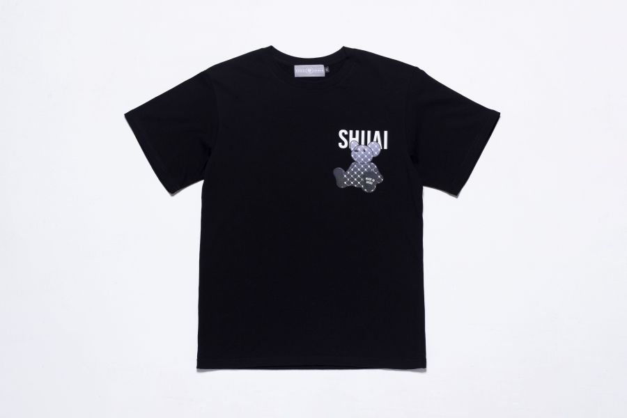 Girl 熊萌出擊Tee｜黑糖酷熊 shuai,甩甩,生活,運動,衣服,穿搭,女孩,系列,熊熊,黑色