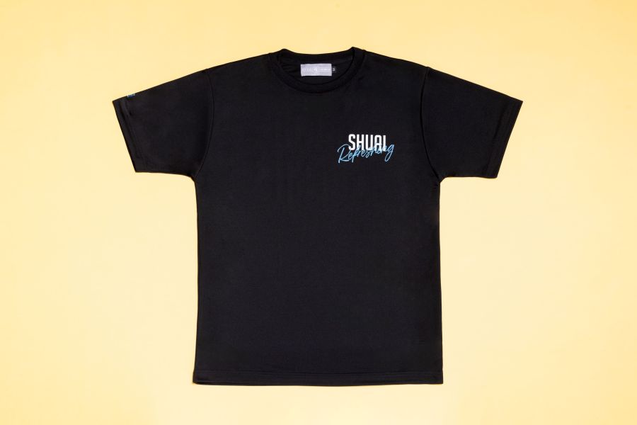 SHUAI 清爽日常機能上衣 shuai,甩甩,生活,運動,衣服,穿搭,女孩,系列,熊熊,黑色