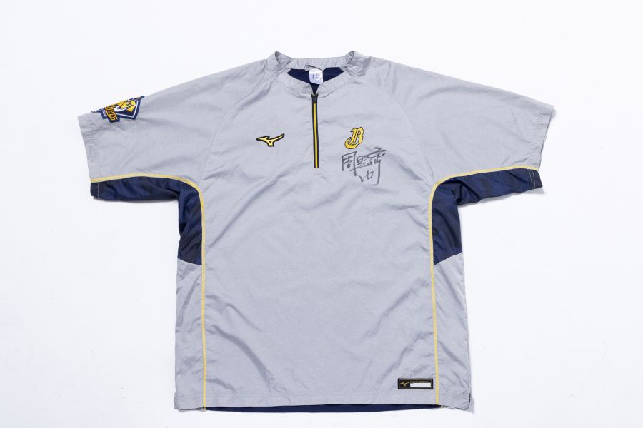 2019年中信兄弟周思齊親簽風衣 周思齊,中華職棒,親簽版,短袖風衣,棒球,球員,中信兄弟