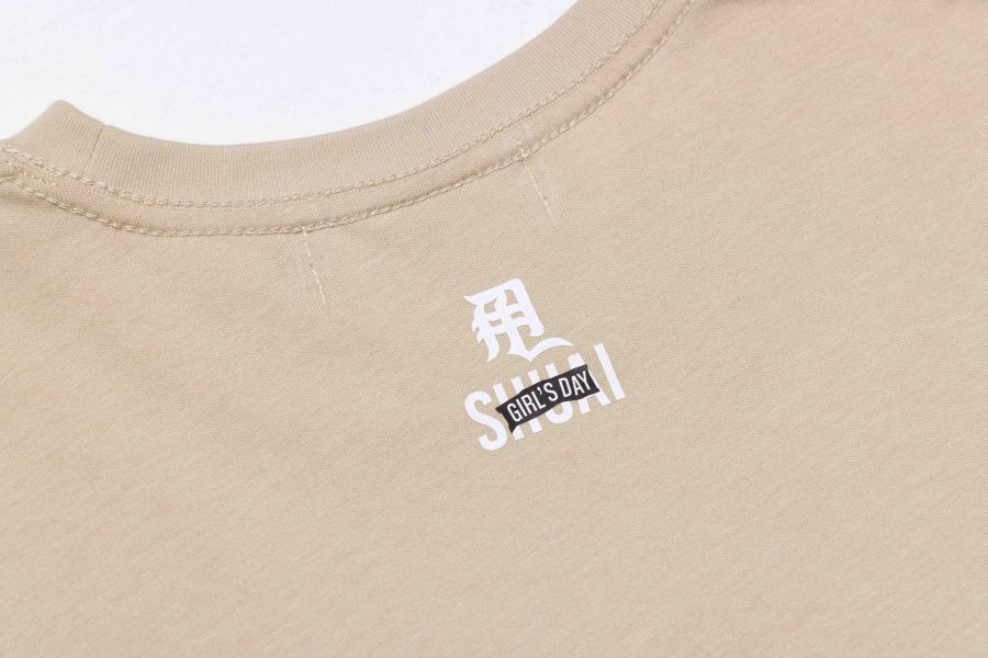 Girl 熊萌出擊Tee｜奶茶熊醬 shuai,甩甩,生活,運動,衣服,穿搭,女孩,系列,熊熊,黑色