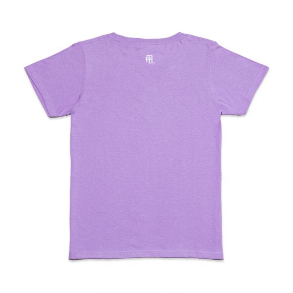 Girls夏日短Tee-木槿紫 girls 、女生上衣、馬卡龍色系、合身剪裁