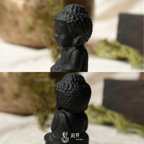 黑曜石坐忘小佛 