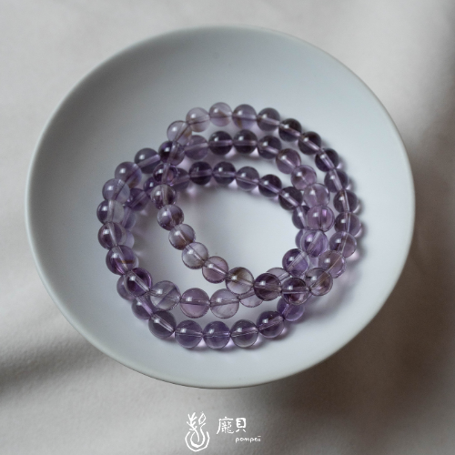薰衣草紫水晶手串 
