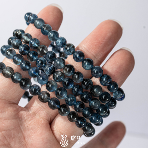 魔鬼海藍寶圓珠 