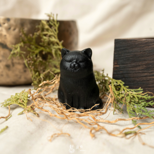 黑曜石坐忘小貓 