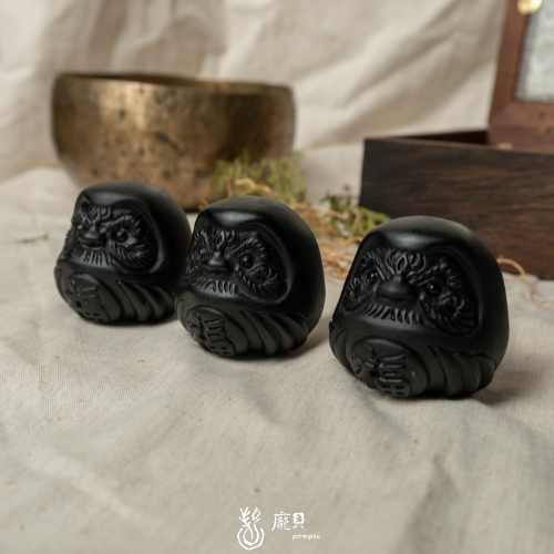 黑曜石祈福達摩 