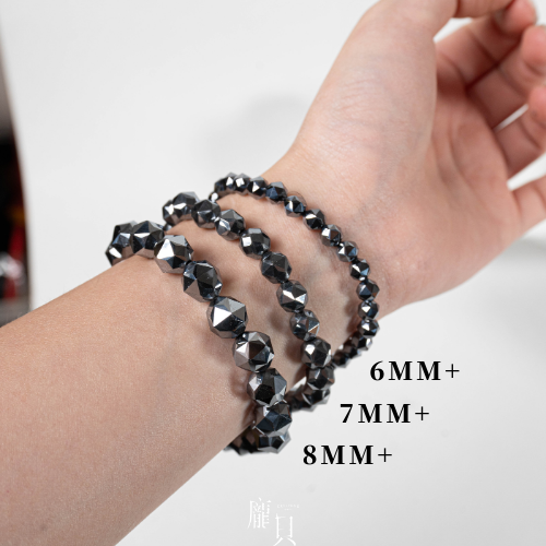 鈦赫茲鑽切手串 