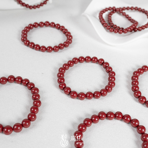 紅朱砂手串 