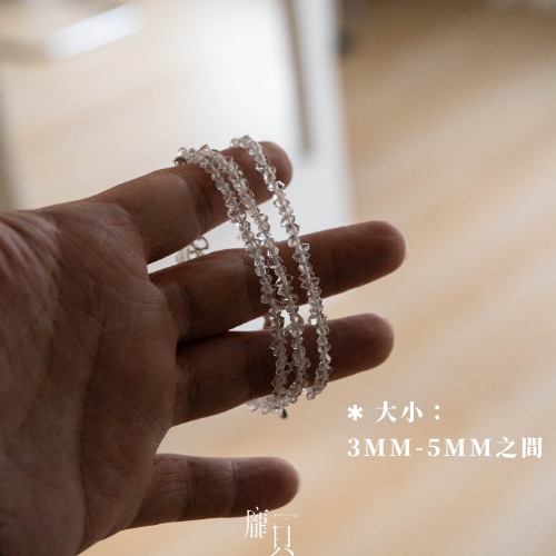 赫基蒙閃靈鑽手串 