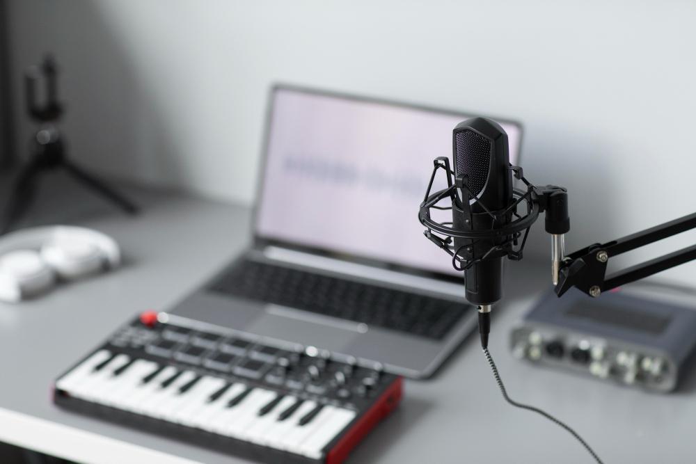 直播麥克風示意圖