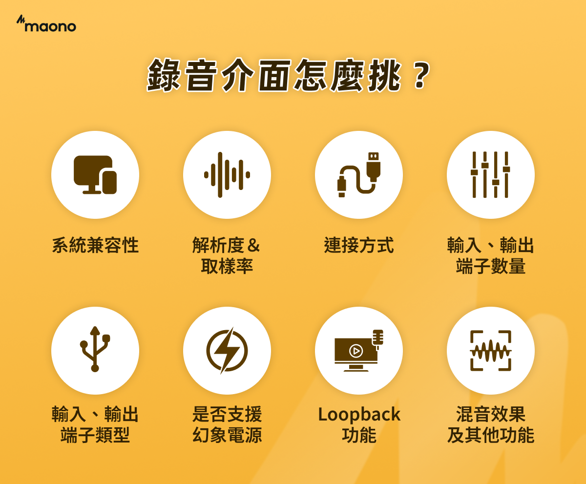 錄音介面怎麼挑