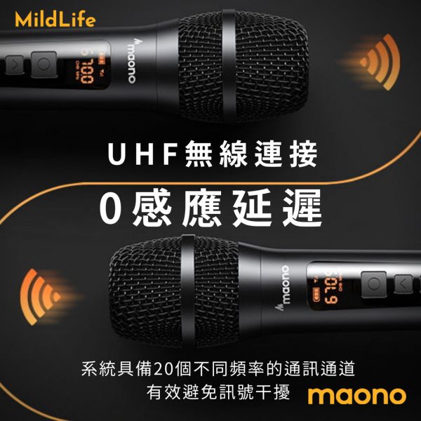 Maono_閃克_WM760無線雙人麥克風 MAONO WM760 A2,無線麥克風,教師麥克風,UHF麥克風,雙人麥克風,演講麥克風,婚禮麥克風,maono,WM760,WM760 A2,閃客麥克風,專業麥克風推薦,uhf 無線 麥克風,教學 麥克風,KTV麥克風,無線麥克風組,雙人唱歌,伴唱機麥克風,6.3麥克風,麥克風發射器