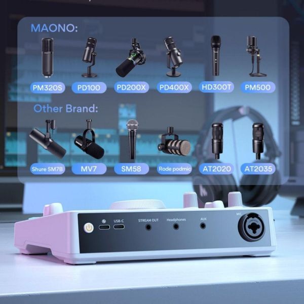 Maono 閃克 | AMC2 NEO 直播聲卡套裝 48V幻象電源,聲卡,前級放大器,支援電容麥克風,電競聲卡,電競音效卡,音效卡,
方便輕巧,隨插即用,便宜好用,實用,48V聲卡,高CP聲卡,