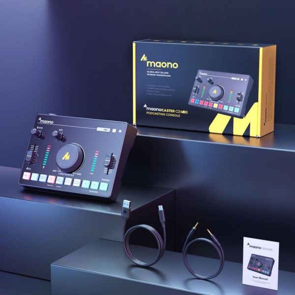 Maono 閃克 | AMC2 NEO 直播聲卡套裝 48V幻象電源,聲卡,前級放大器,支援電容麥克風,電競聲卡,電競音效卡,音效卡,
方便輕巧,隨插即用,便宜好用,實用,48V聲卡,高CP聲卡,