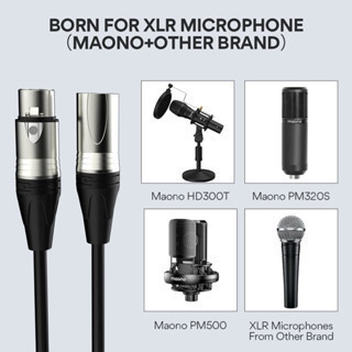 Maono 閃克 | 原廠 XLR 48V卡農線 