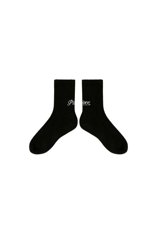 Piv'vee 文字襪子（兩入組） 