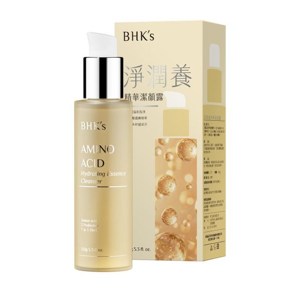 BHK's 淨潤養精華潔顏露(150g/瓶)【淨潤養膚】 胺基酸洗臉,胺基酸洗面露,胺基酸潔顏露推薦,胺基酸功效,洗面乳推薦,毛孔粗大要用什麼洗臉,如何找到適合自己的洗面乳,好用潔顏乳推薦,粉刺要用什麼洗面乳,黑頭粉刺洗面乳