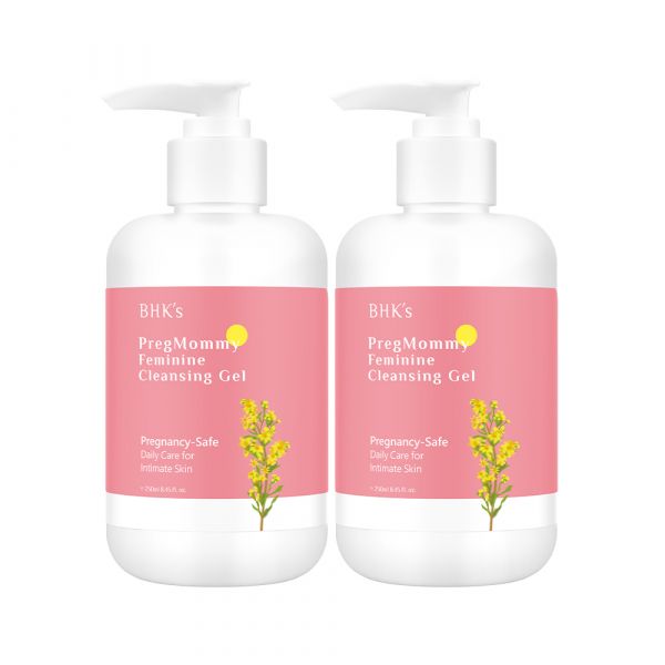 BHK's PregMommy Feminine Cleansing Gel (250ml/bottle) x 2 bottles intimate hygiene during pregnancy, vulva itchiness during pregnancy, vaginal discharge during pregnancy, fishy odor during pregnancy, BHK's PregMommy Feminine Cleansing Gel, pregnatal feminine care re