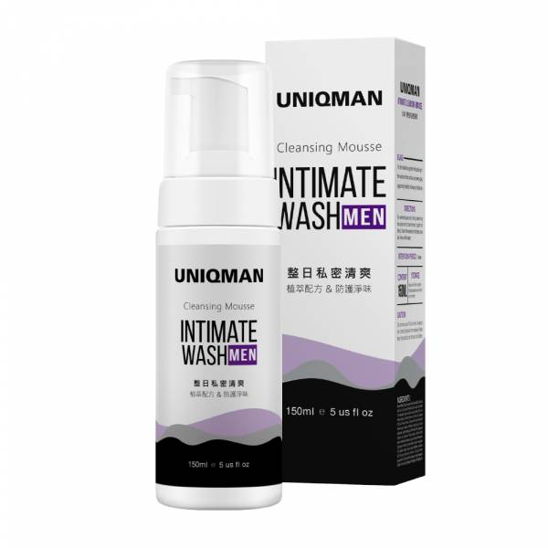 UNIQMAN UW 男性私密慕斯 (150ml/瓶)【私密洗淨】 