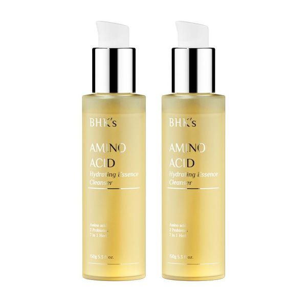 BHK's Amino Acid Hydrating Essence Cleanser (150g/bottle) 胺基酸洗臉,胺基酸洗面露,胺基酸潔顏露推薦,胺基酸功效,洗面乳推薦,毛孔粗大要用什麼洗臉,如何找到適合自己的洗面乳,好用潔顏乳推薦,粉刺要用什麼洗面乳,黑頭粉刺洗面乳