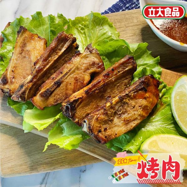 立大食品帶骨雪花豚 300g/立大雪花肋排300G 