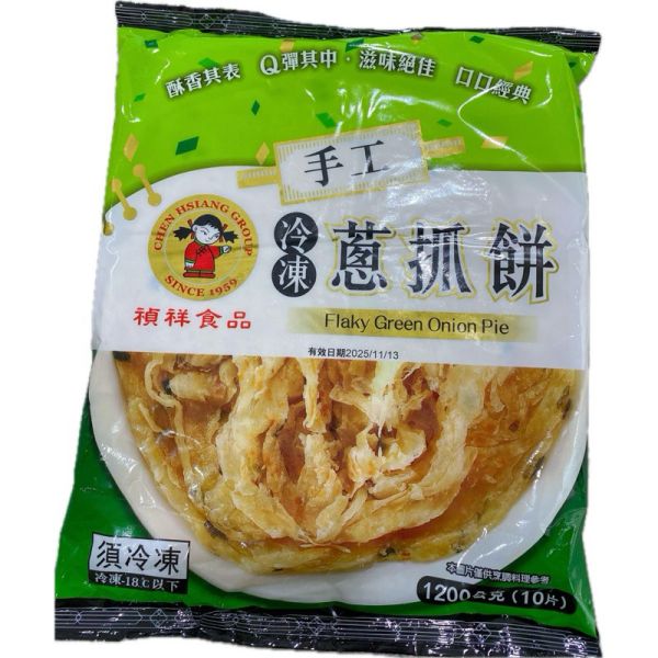 禎祥蔥抓餅10片1200g 