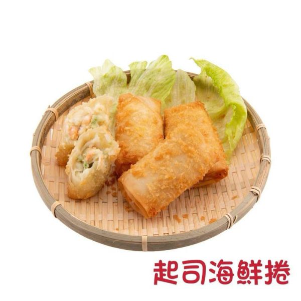 起司海鮮捲10入 