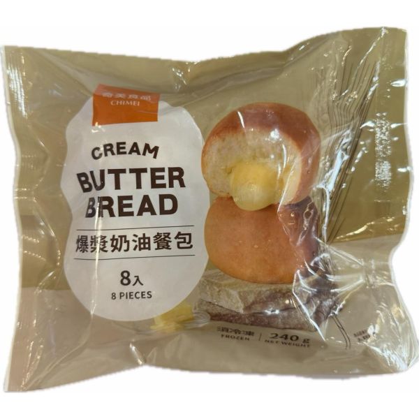 奇美爆漿奶油餐包240g8入(包) 