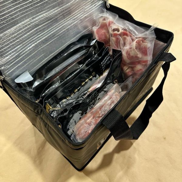 中秋烤肉組共八包附贈1855保冷袋 