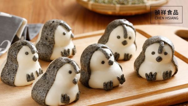 禎祥造型包10入600g小豬/小雞/黑熊/南瓜/老虎/壽桃/海獅/企鵝/雪人/柴犬 