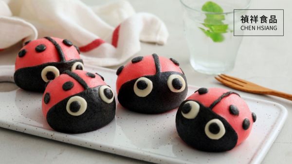 禎祥造型包10入600g/熊貓/小鴨/瓢蟲/蜜蜂/乳牛/水豚/蜂蜜小花饅頭 