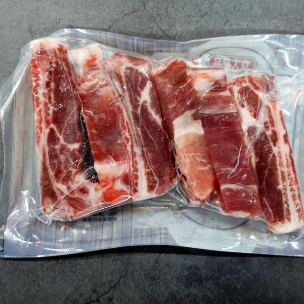 立大食品帶骨雪花豚 300g/立大雪花肋排300G 