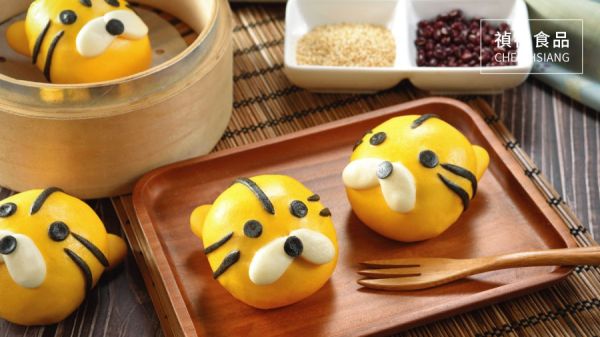 禎祥造型包10入600g小豬/小雞/黑熊/南瓜/老虎/壽桃/海獅/企鵝/雪人/柴犬 