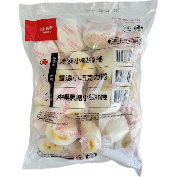 奇美小銀絲卷25入1000g 