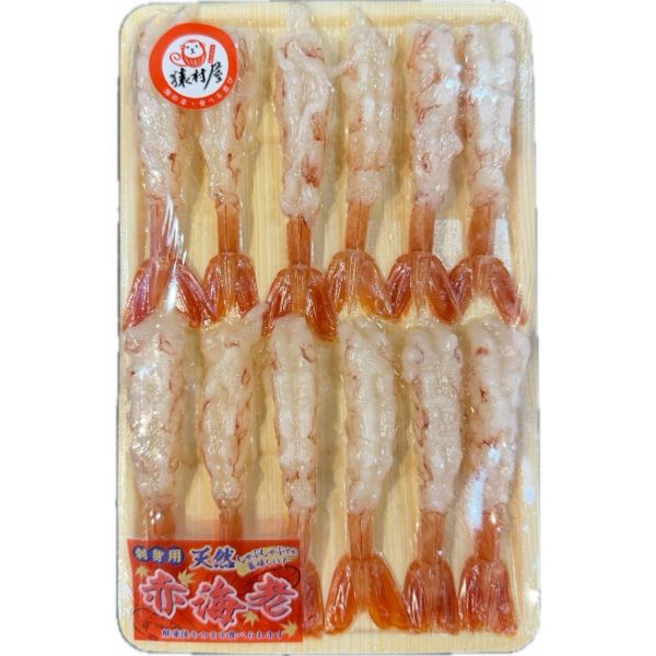 生食級去殼帶尾紅蝦S級12p120g 