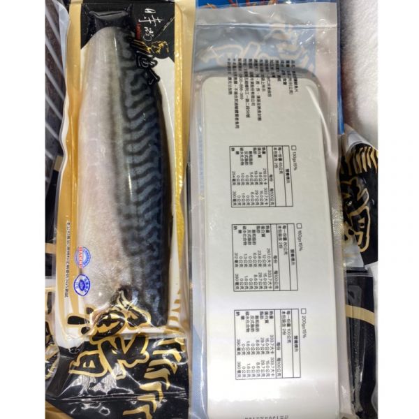 挪威薄鹽鯖魚片160g 