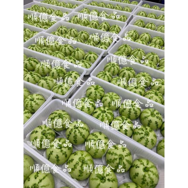 夏日西瓜包450g10入/抹茶紅豆造型包子 