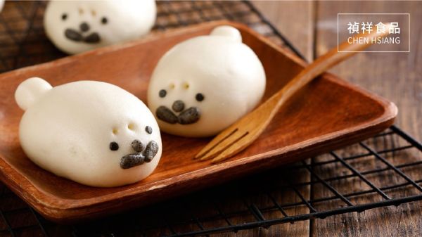 禎祥造型包10入600g小豬/小雞/黑熊/南瓜/老虎/壽桃/海獅/企鵝/雪人/柴犬 