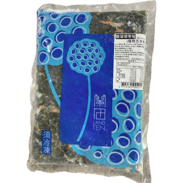蘭揚業務包牛蒡絲/裙帶絲/干貝唇/辣味螺肉/柚香蓮藕/海蜇絲/裙帶芽1000g 