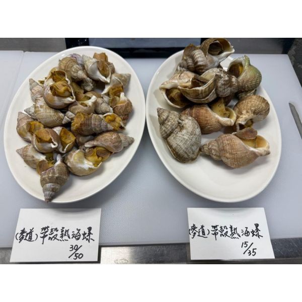 英國熟凍海螺1000g（30-50顆）/下酒菜 