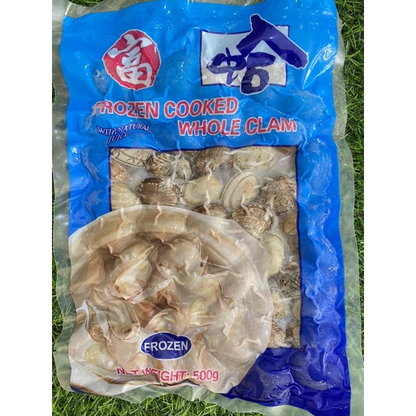 熟凍帶殼海瓜子500g 