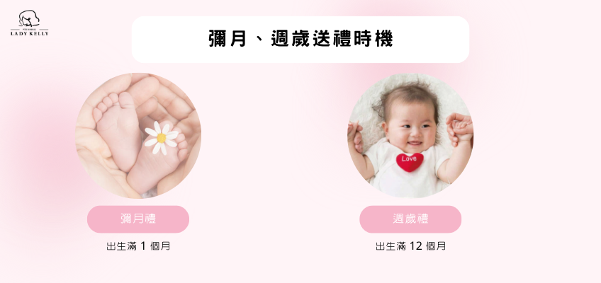 滿月與週歲送禮時機|LADY KELLY