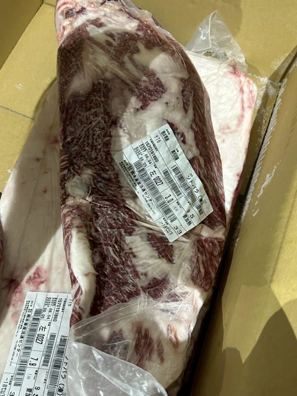 【原肉-腹肉】日本A5和牛 BMS10 L腹肉 3.0KG 日本和牛, A5和牛, 頂級和牛, 原肉和牛, 樂本和牛, 宅配和牛, 和牛直送, 燒肉和牛, 牛排和牛, 台北和牛宅配