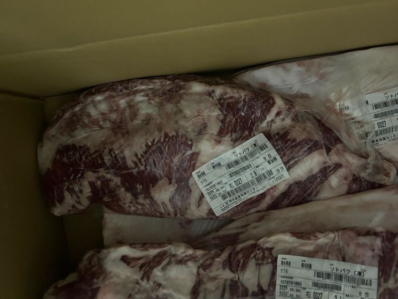 【原肉-腹肉】日本A5和牛 BMS10 R腹肉 2.8KG 日本和牛, A5和牛, 頂級和牛, 原肉和牛, 樂本和牛, 宅配和牛, 和牛直送, 燒肉和牛, 牛排和牛, 台北和牛宅配