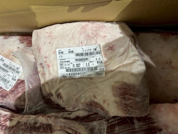 【原肉-腹肉】日本A5和牛 BMS10 L腹肉 3.0KG 日本和牛, A5和牛, 頂級和牛, 原肉和牛, 樂本和牛, 宅配和牛, 和牛直送, 燒肉和牛, 牛排和牛, 台北和牛宅配