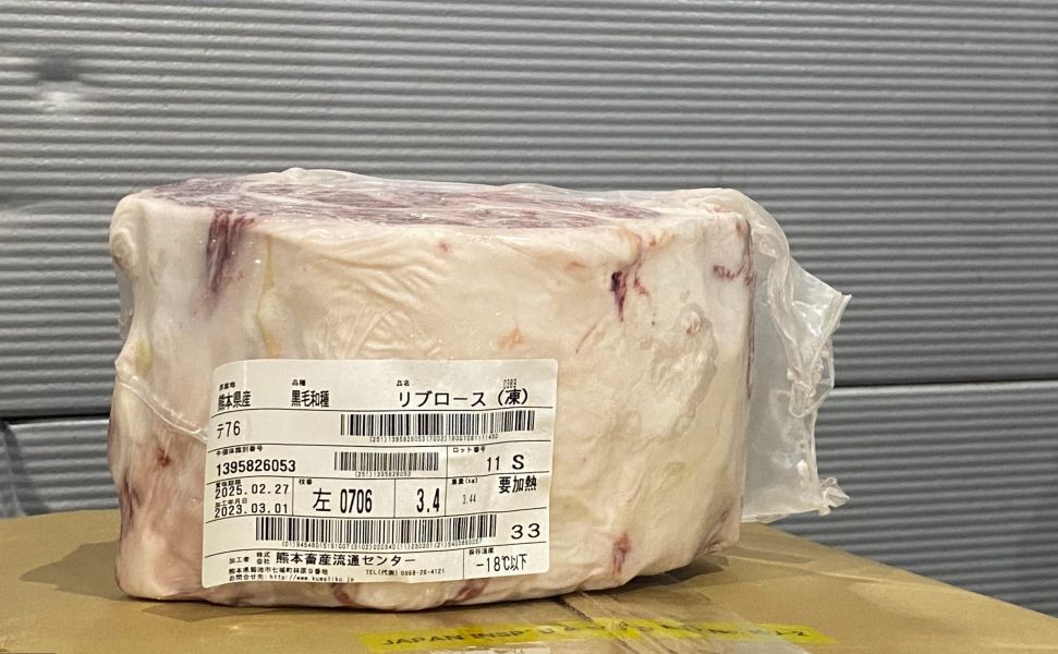 【樂本和牛】-原肉 肋眼3500 日本A5和牛(3.4kg) 日本A5和牛 肋眼 牛排