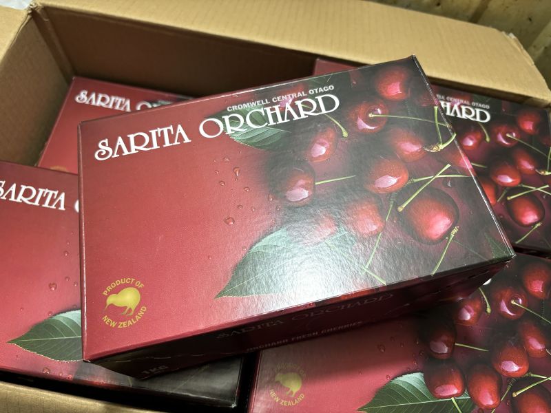 紐西蘭精選空運小農品牌Sarita櫻桃 超級好吃品種Kordia 硬脆甜口感 實測甜度23度以上！ 