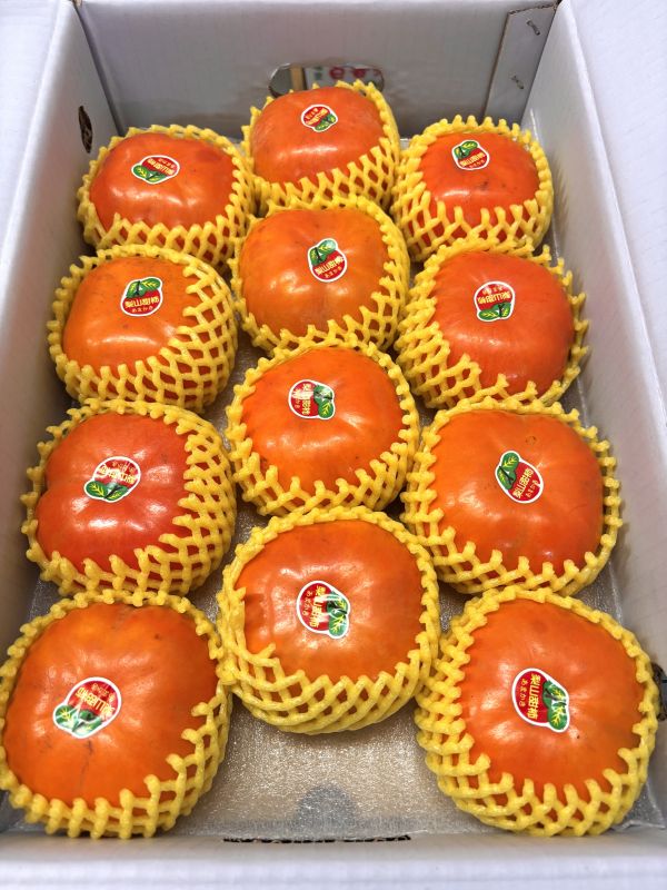 精選梨山產區高海拔富有脆甜柿！脆甜口感 吃硬吃軟都可以 