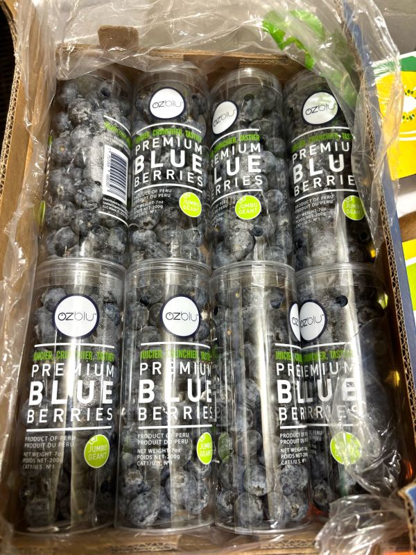 秘魯精選重量瓶裝大果粒藍莓 硬甜好吃酸氣低 