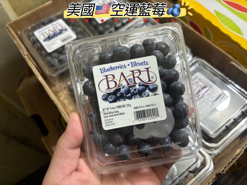 美國空運藍莓 甜帶點微微酸 最新拆櫃到貨 隨機品牌出貨 